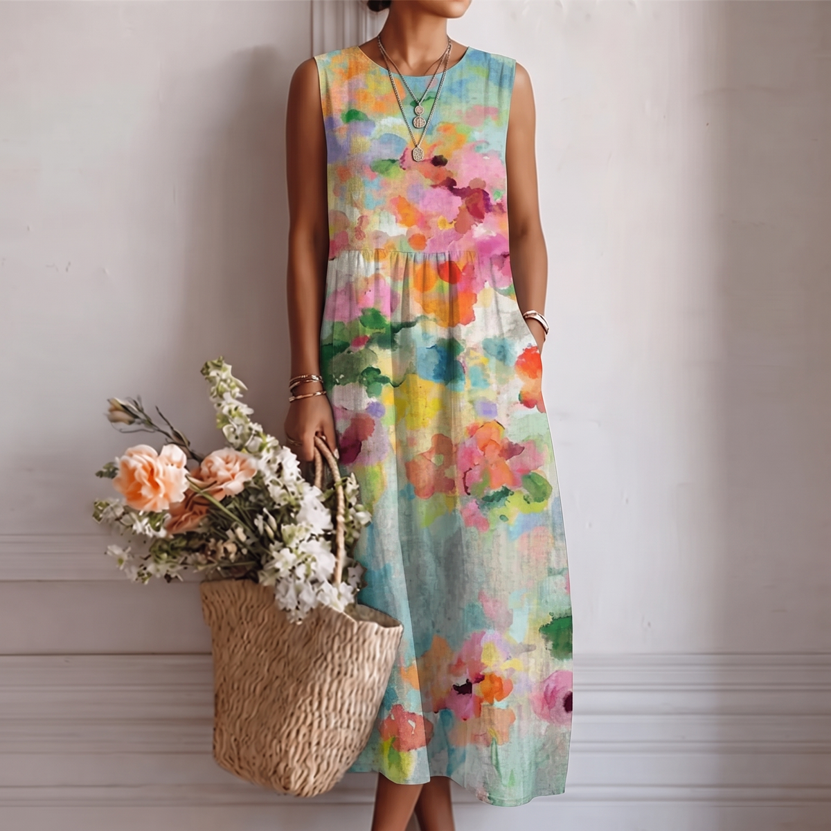 Carla | Elegant Midi Dress
