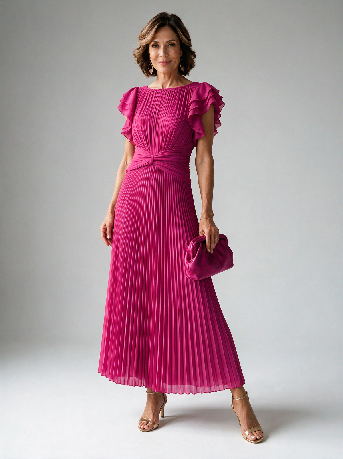 Lara | Classic Pleated Dress