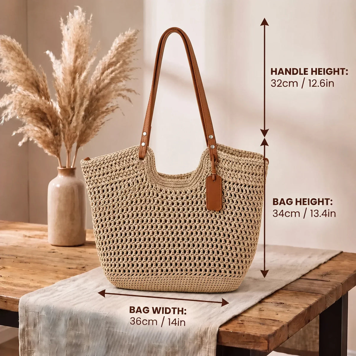 Clare | Handwoven Tote Bag