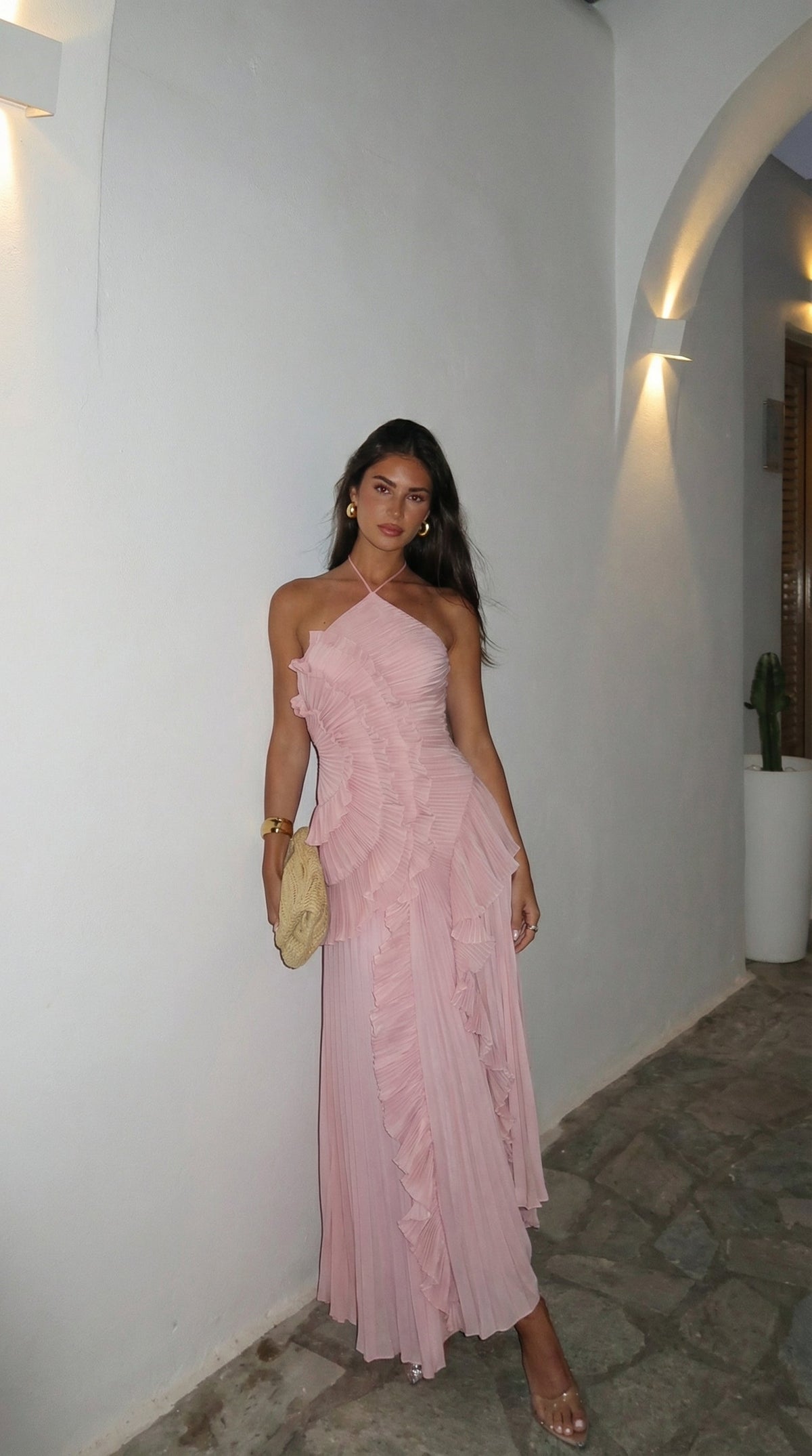 Isla | Ruffle Maxi Dress