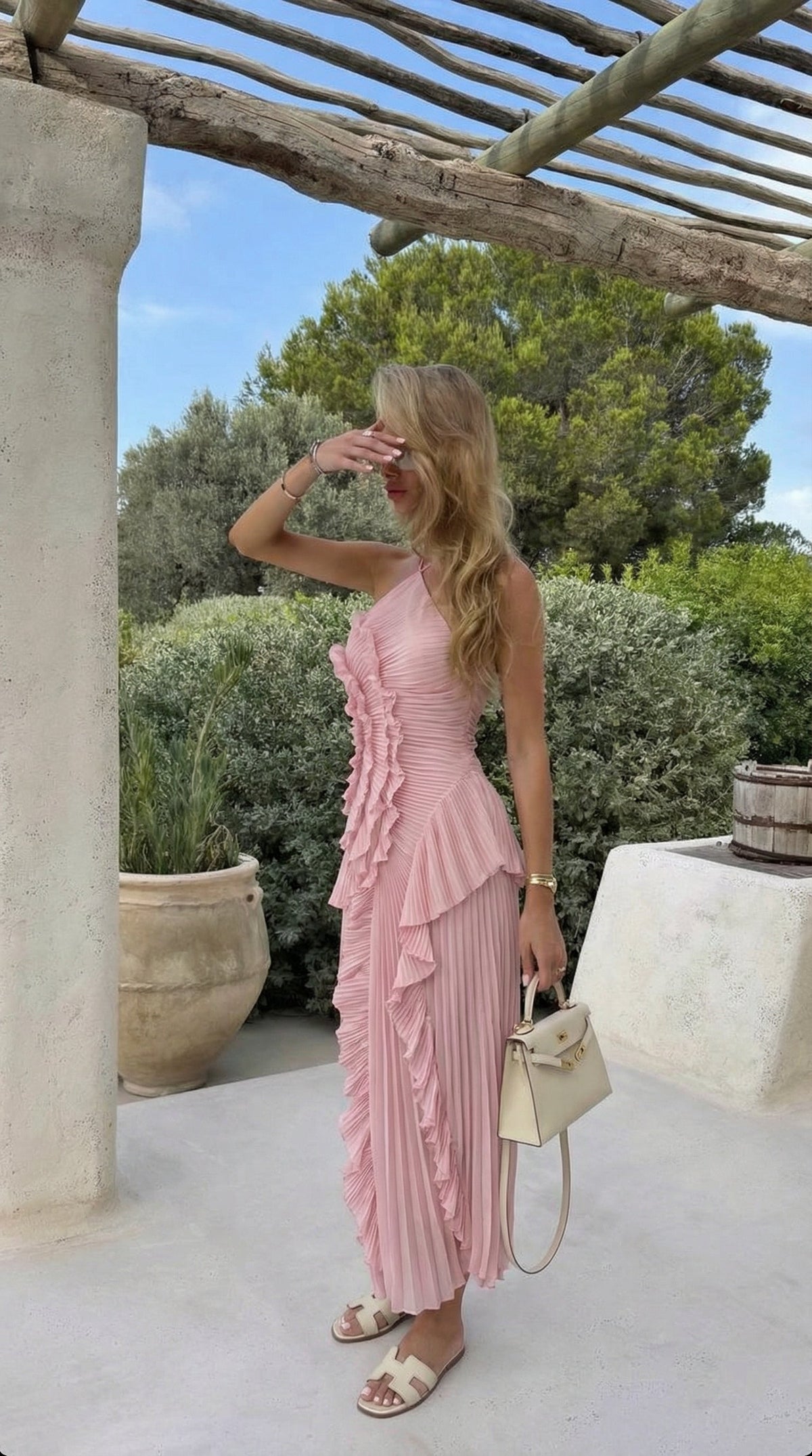 Isla | Ruffle Maxi Dress