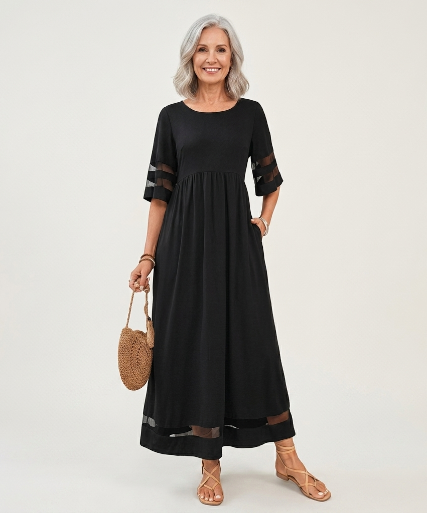 Aubrey | Flattering Midi Dress