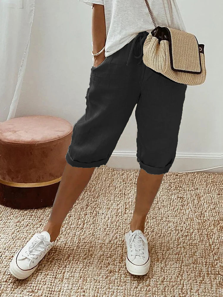 Estive | Linen Cotton Shorts
