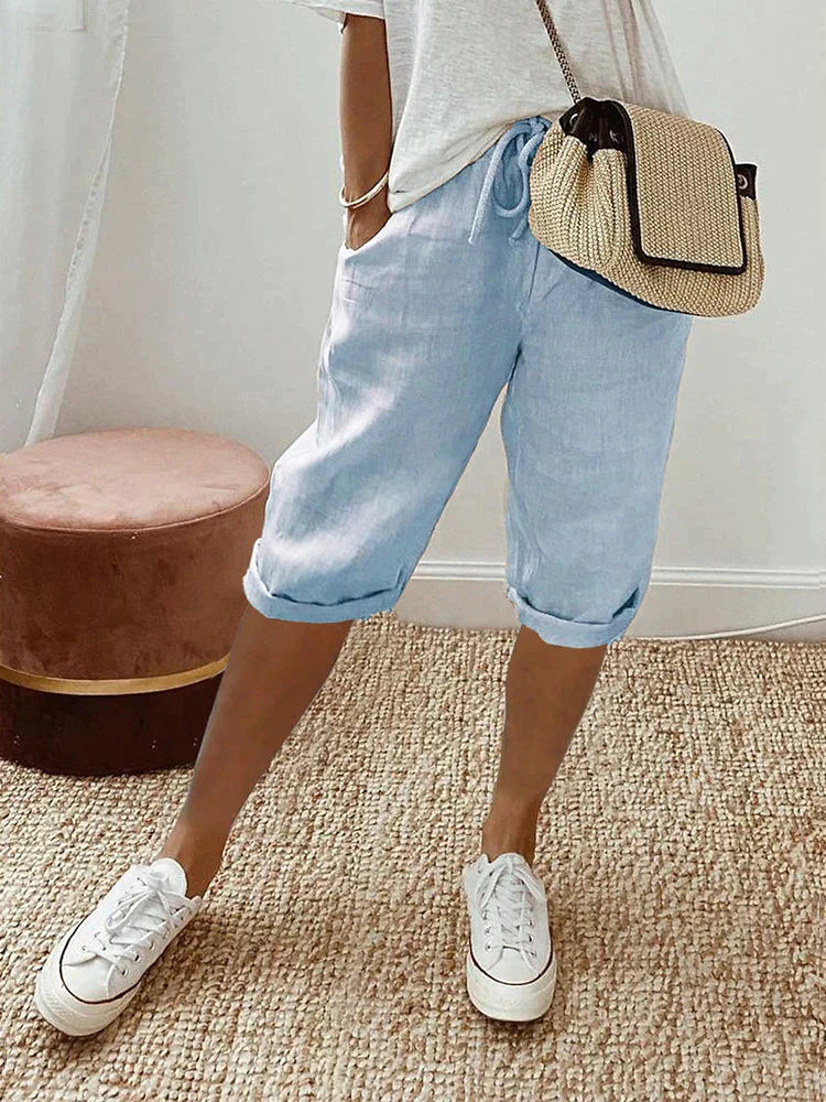 Estive | Linen Cotton Shorts