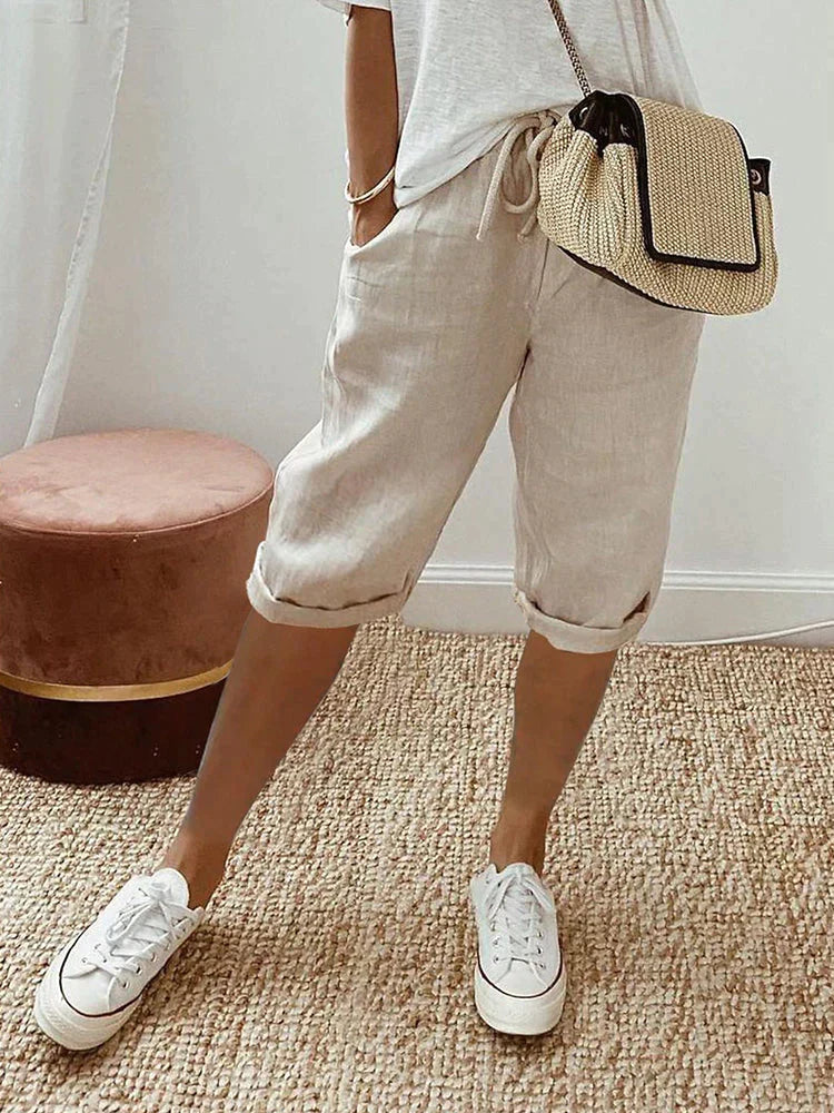 Estive | Linen Cotton Shorts