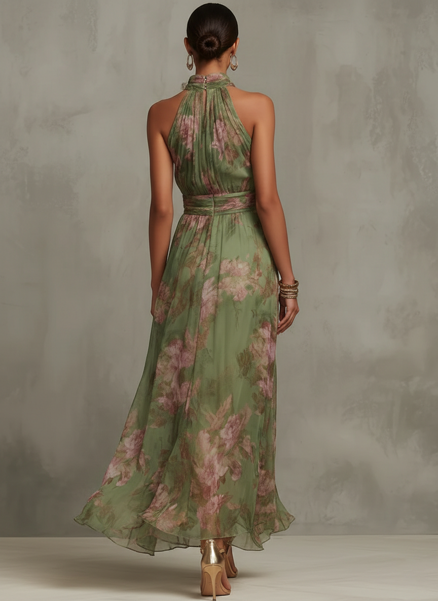 Ruth | Maxi Chiffon Dress