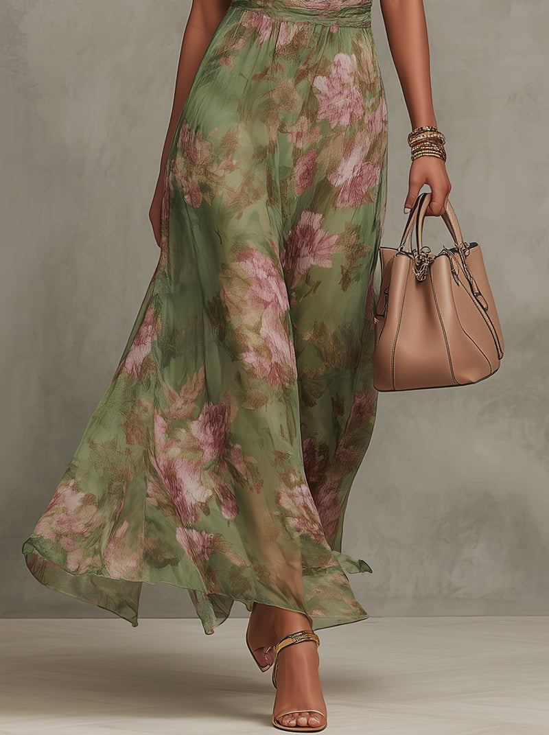 Ruth | Maxi Chiffon Dress