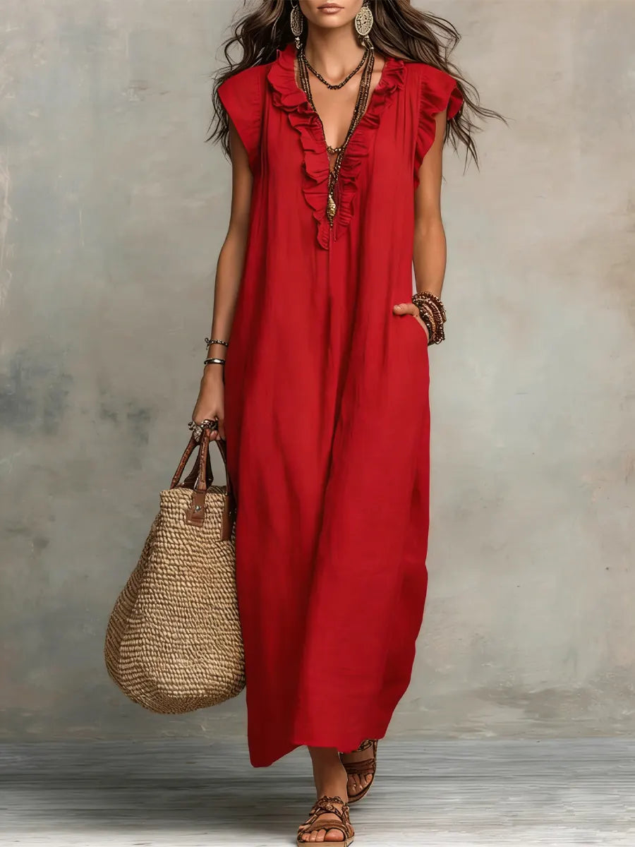 Chiara | Bohemian Maxi Dress