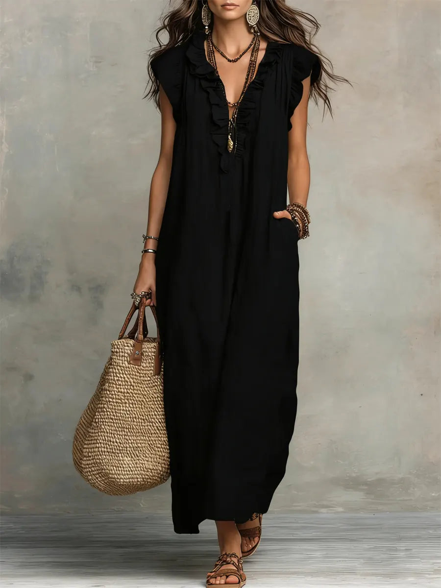 Chiara | Bohemian Maxi Dress