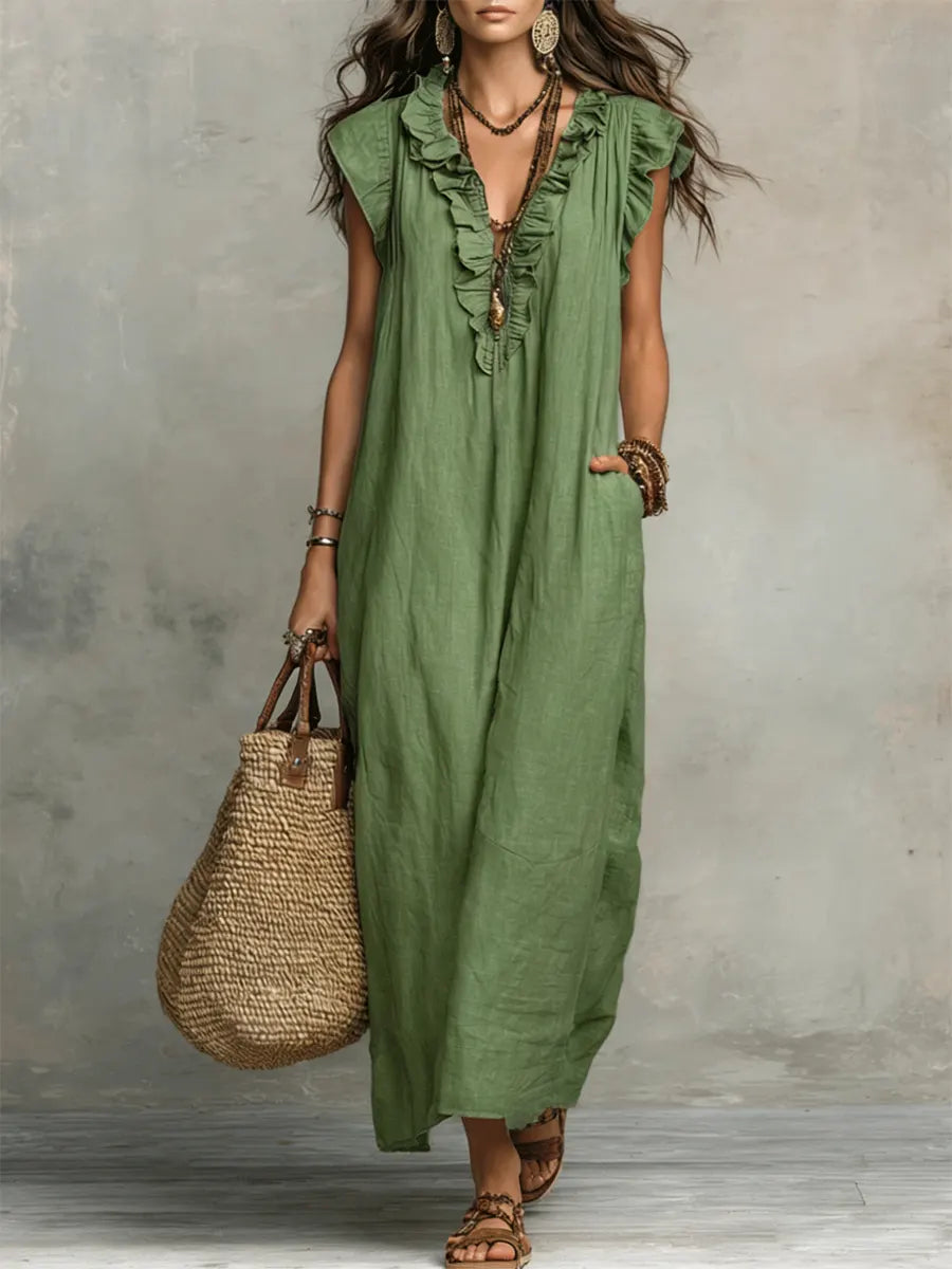 Chiara | Bohemian Maxi Dress